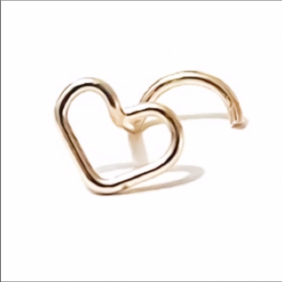 🆕2-Heart❤️Shaped Nose Screw - Picture 2 of 5